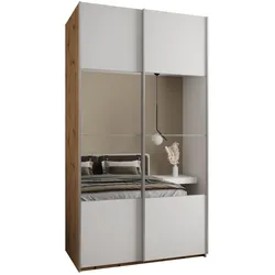 SCHWEBETÜRENSCHRANK 245,5/140/64 2-türig