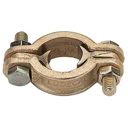 Temperguß Schlauchklemme 2-tlg. SLW1/2" Spannbereich 22-29mm, Zungen lose