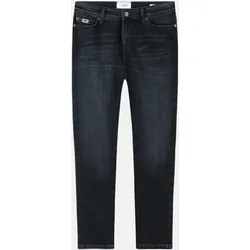 Slim-Fit Jeans Piper cropped Schwarz 40/29