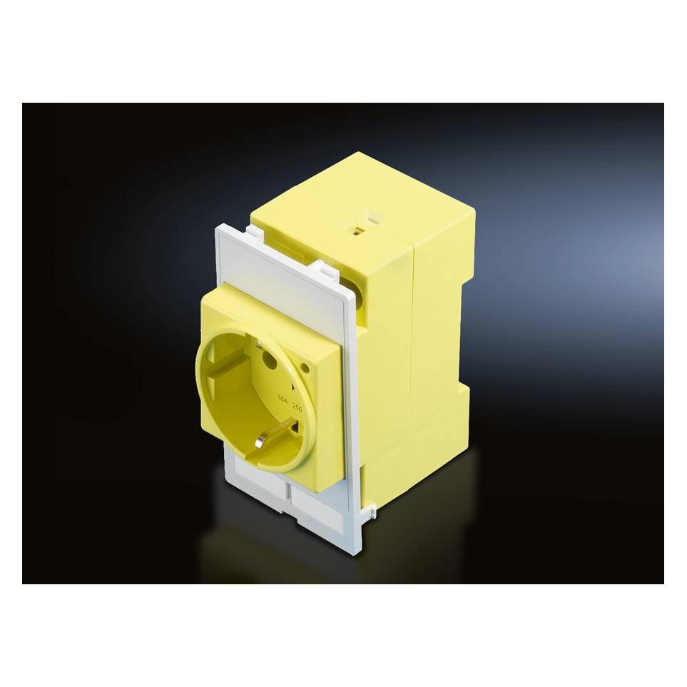 Rittal 2482.410 Schuko Telefon-/Antennen-/Steckdose (2482.410)