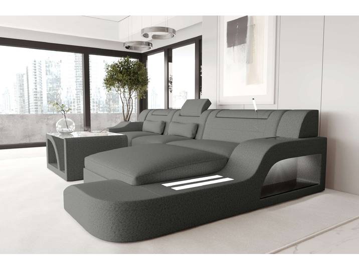 Ecksofa Palermo L Form Stoffsofa