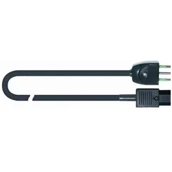 Quik Lok S/1200-10 Stromkabel Made in Italy (10 m), Stromkabel, Schwarz