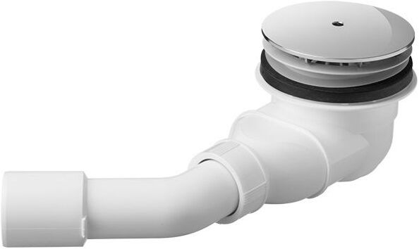 Duravit D-Code Duschwannen Ablauf 79126000001000 chrom, für Duschwanne, Ablauf waagerecht