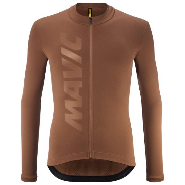 Mavic - Aksium Thermo Jersey - Velotrikot Gr S braun