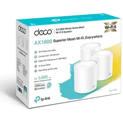 TP-Link Deco X20 3-Pack, Router, Weiss
