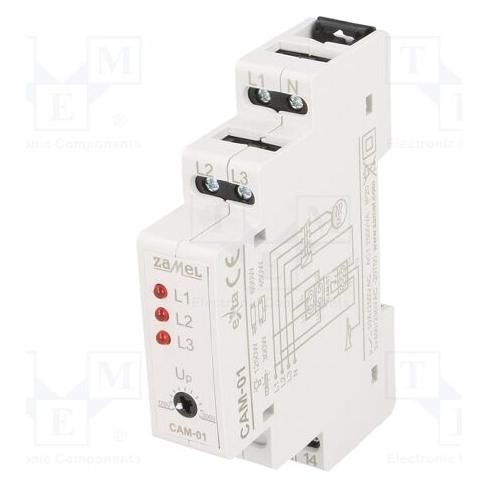 Zamel Phasenunsymmetriesensor 230/400 V AC CAM-01 (CAM-01)