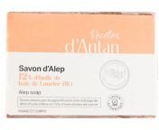 Recettes d'Antan Authentique Savon d'Alep 12% 200 Grammes - Pain 200 g