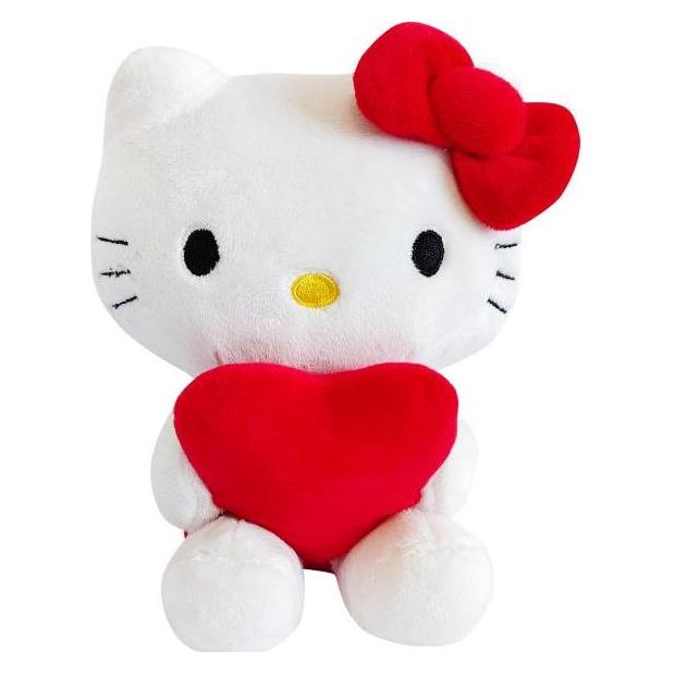 Joy Toy Sanrio Plüschfigur Hello Kitty Heart 14 cm (14 cm) (24066)