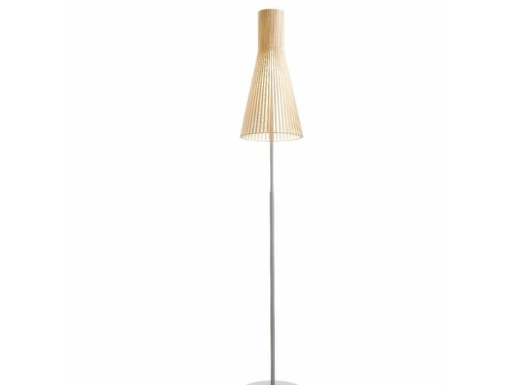 Secto Design Stehleuchte Secto 4210, natürliches Holzdesign, in