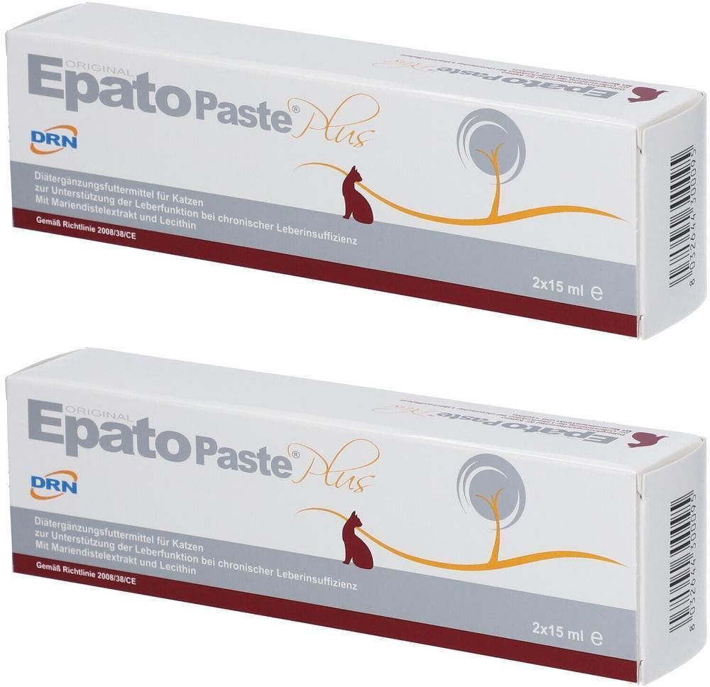 Epato Paste plus f.Katzen x2 2x2x15 ml