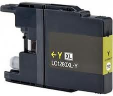 Cartucho de tinta compatible Brother LC1280Y - Amarillo