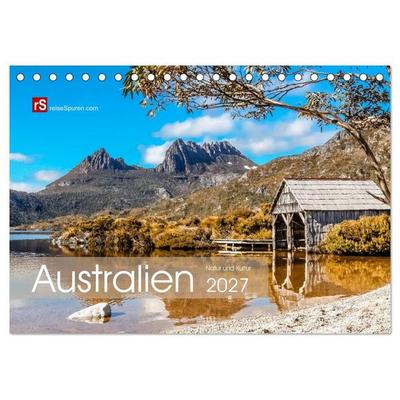 Australien 2027 Natur und Kultur (Tischkalender 2027 DIN A5 quer), CALVENDO Monatskalender