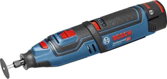 Bosch Professional GRO 12V-35 Akku-Multifunktionswerkzeug, 2 x 2.0Ah Akkus, L-Boxx, bis zu 35.000 U/min