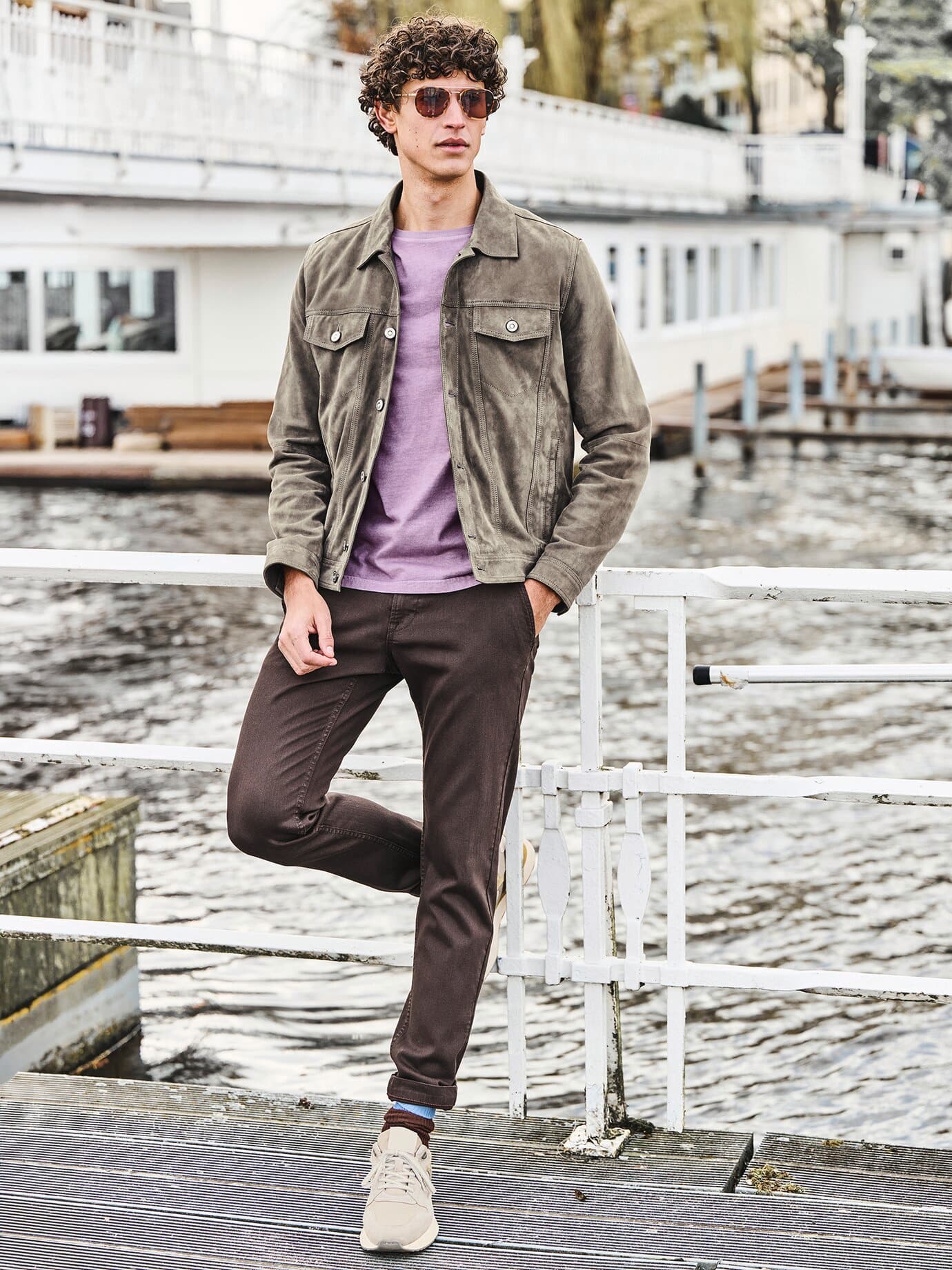 Mey & Edlich Denim-DNA-Chino Braun 36/32