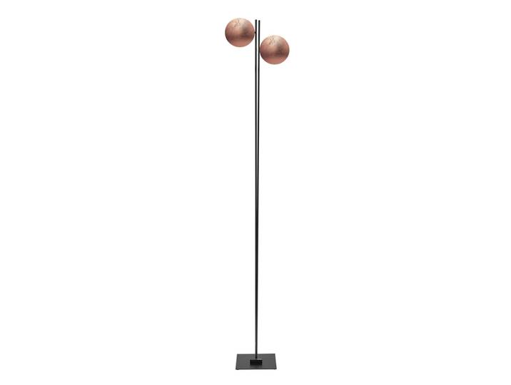 CATELLANI & SMITH lampadaire LEDERAM F2 (Tiges noires / disques cuivre - Métal)