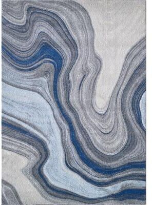 Domani Globe Cool Marble Area Rug