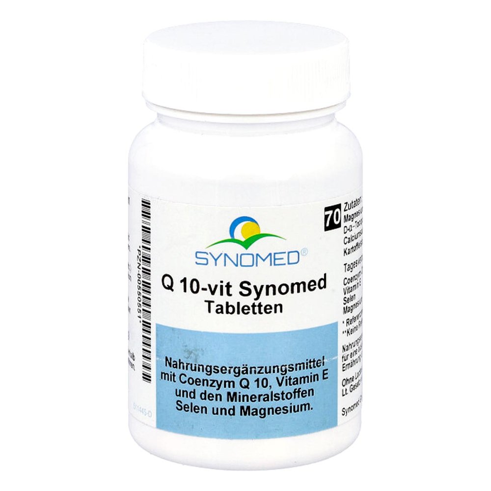 Synomed GmbH Q10 Vit Synomed Tabletten 00550551