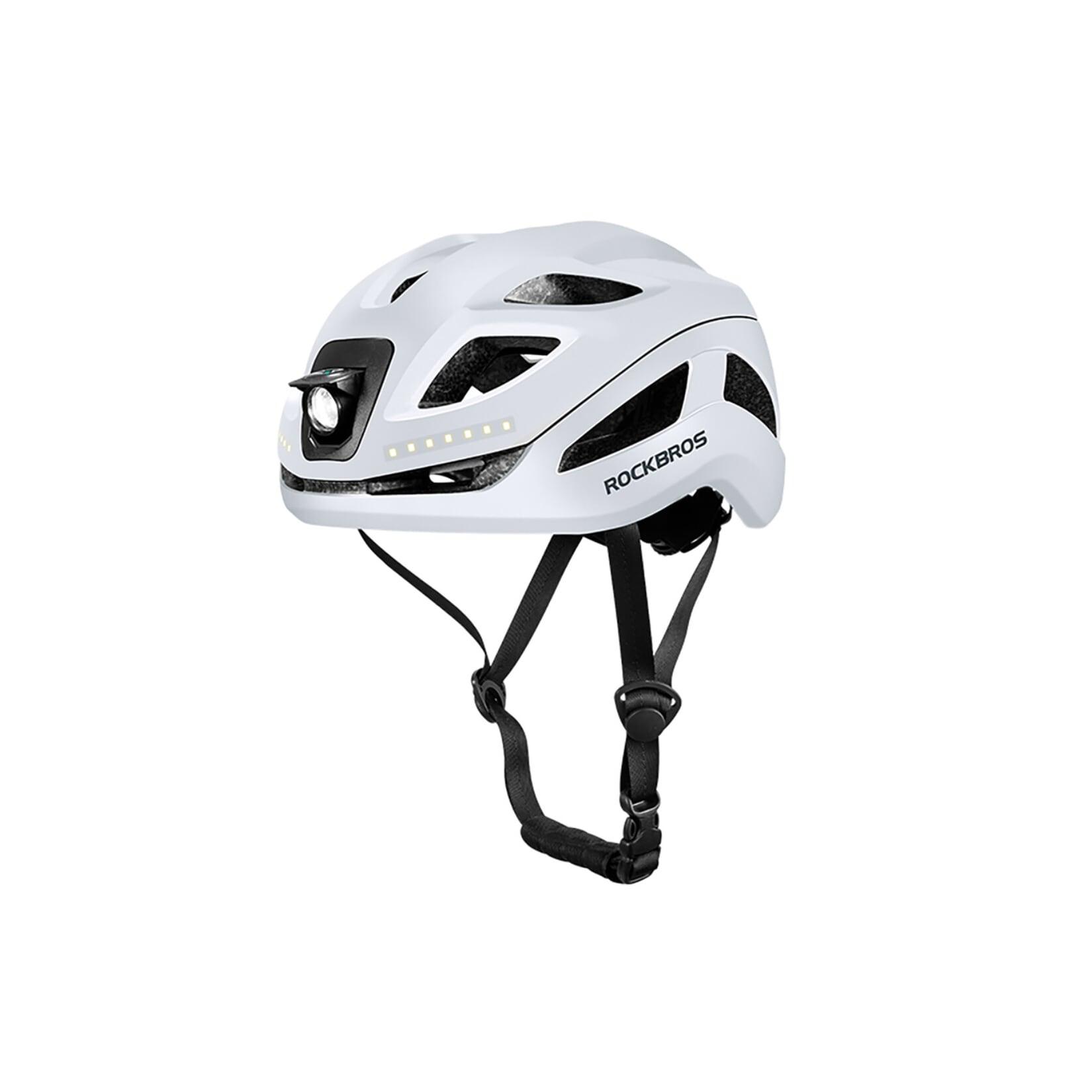 ZK-077 Fahrradhelm mit integrierter multidirektionaler Beleuchtung,