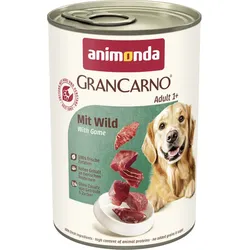 ANIMONDA GranCarno Adult Dog, Geschmack: Wild 400 g