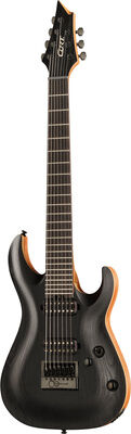 Cort KX707 Evertune Open Pore Black Noir