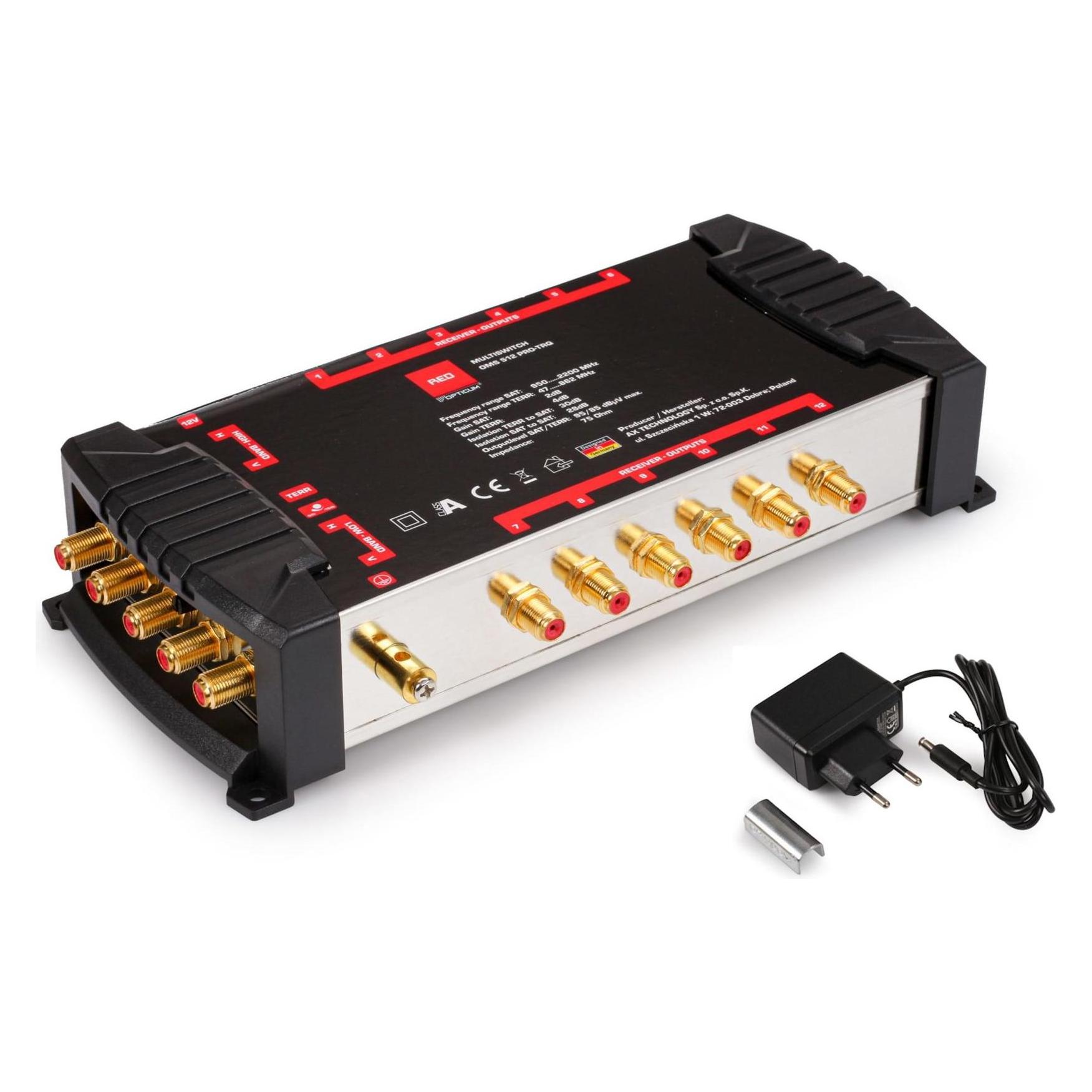 Opticum Multischalter OMS 5/12 PRO-TRQ (Platinium Line) (5 Ports) (27686)