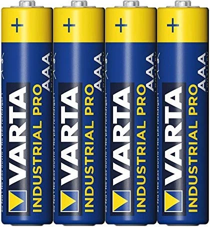 Varta Industrial LR03 Alkaline AAA Micro Batterie 1.5 V 4er Pack
