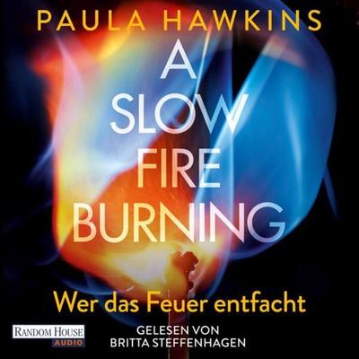 A Slow Fire Burning - Paula Hawkins, Audio, 9783837156966