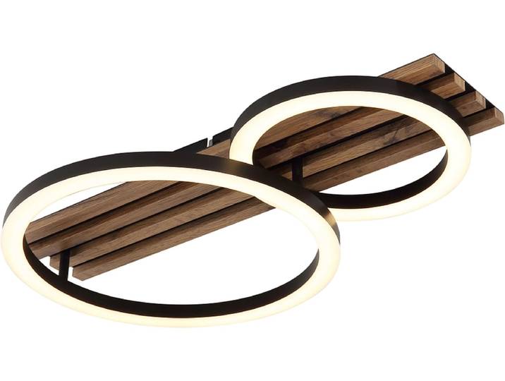Deckenlampe TISHA 30cm 18W schwarz