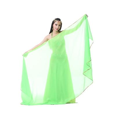 Bauchtanz-Accessoires, Schleier, Handschal, Performance-Chiffonschal, mehrfarbige Übungsrequisiten für Damen