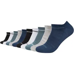 10er Pack camano Mesh Ventilation Sneakersocken 5790 - insignia blue 39-42