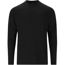 VIRTUS Roger Hyperstretch langarm Trainingsshirt Herren 1001 - black L