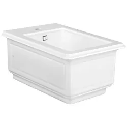 Gessi Eleganza Bidet, wandgebunden, weiß, 46755518