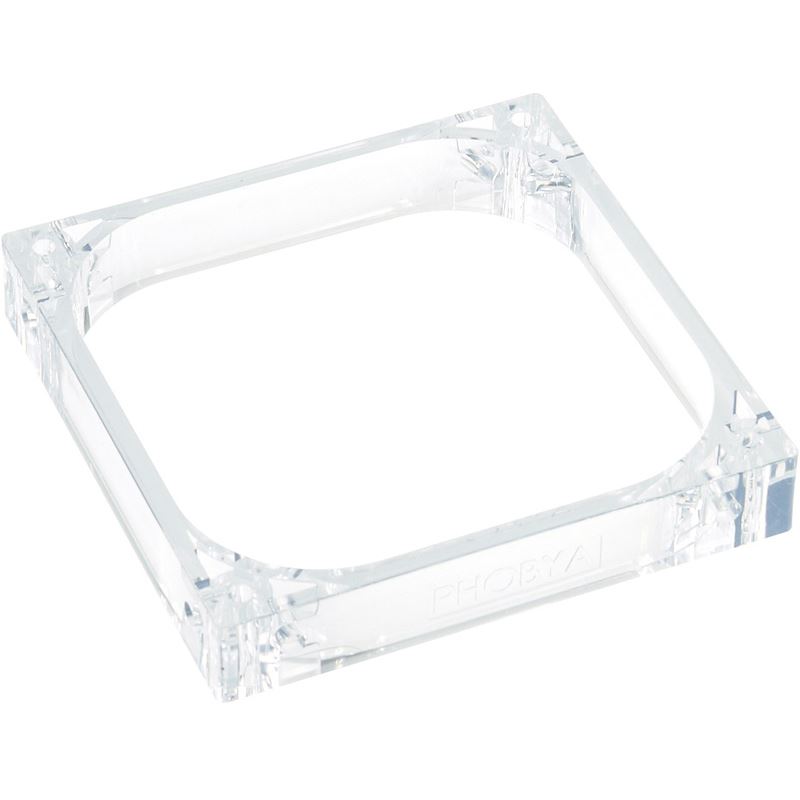 Phobya Shroud 120x120x20mm Lüftervorkammer für Lüfter (38112)
