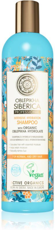 Natura Siberica Oblepikha (Sea-Buckthorn) hydratisierendes Shampoo Für normales bis trockenes Haar 400 ml