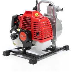 XPOtool, Wasserpumpe, Benzin Wasserpumpe 1,25kW 25,4mm 8.000l/h 30m Gartenpumpe 2-Takt-Motor (Gartenpumpe)