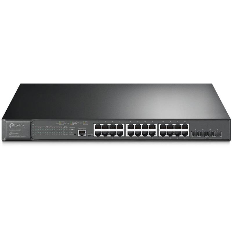 TP-LINK 24-PORT GIGABIT POE+ L2+ SWITCH