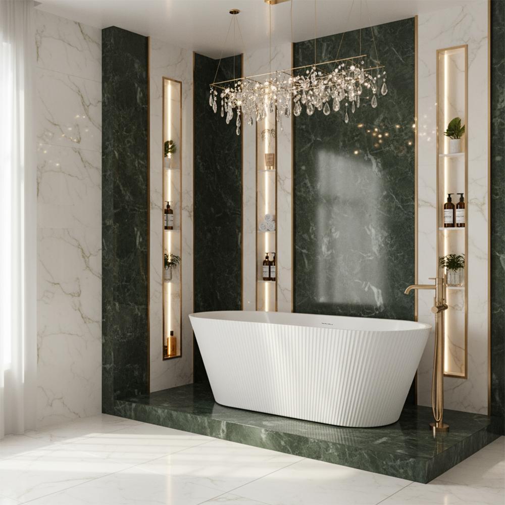 Freistehende Badewanne Rea Ofelia 170 White