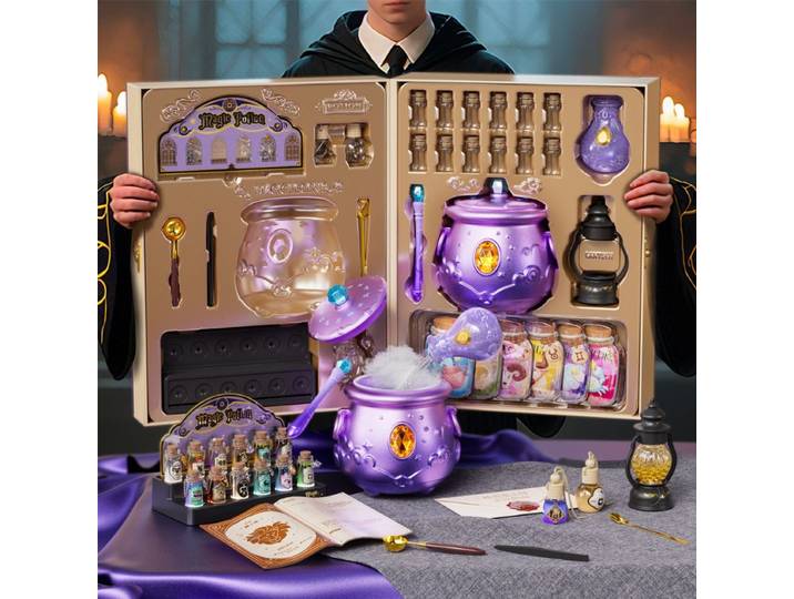 Kit de construction de bouteille de potion des vœux, kit de laboratoire magique 12 signes du zodiaque, cadeau d'expérimentation créative pour adolescents