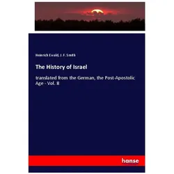 The History of Israel, Fachbücher von Heinrich Ewald, J. F. Smith