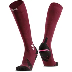 X-SOCKS Ski Anatomix Merino OTC lange Skisocken R012 - oxide red 37-38
