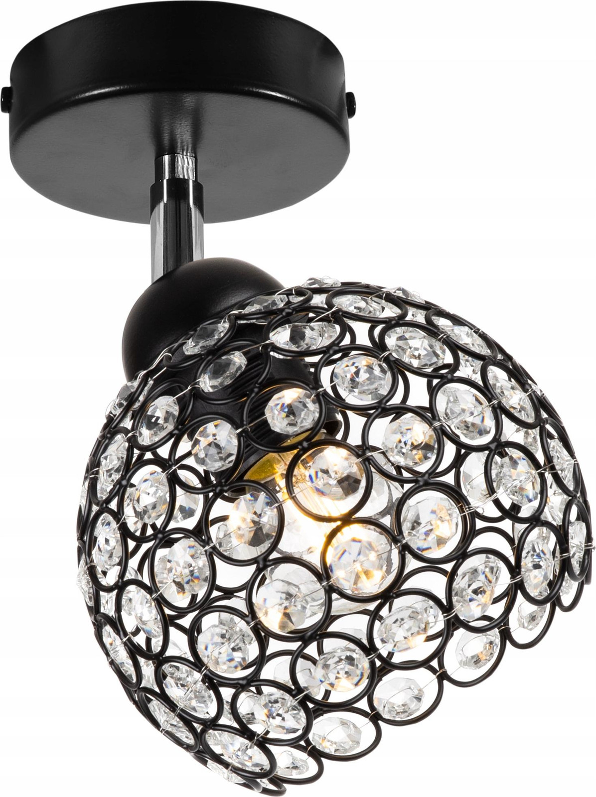 LightHome Plafondlamp Joint Ball Crystal Led Sfeerlamp met Kristallen Bol