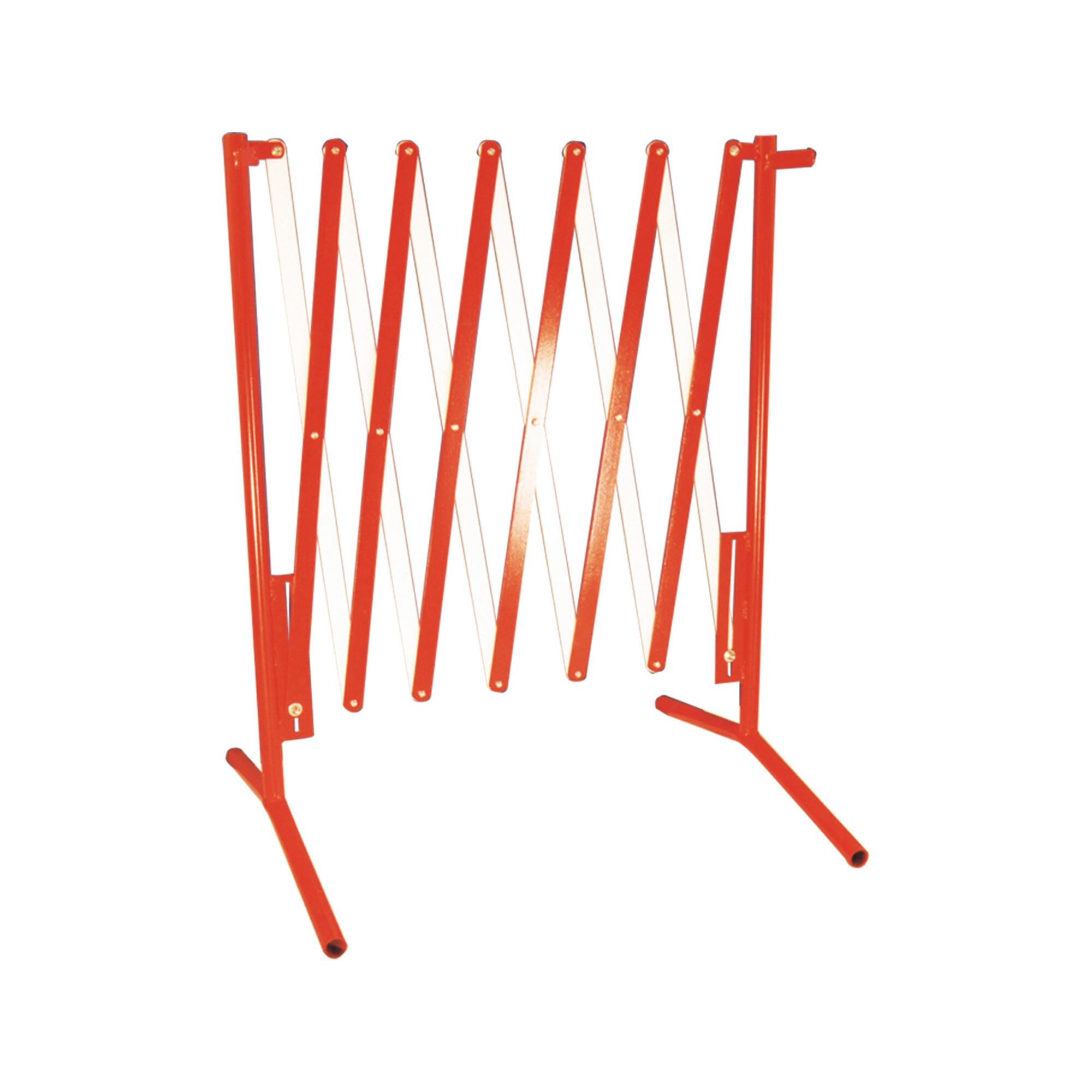 Schake Absperrschere, ausziehbar bis 3,50 m, rot / weiß (35510)