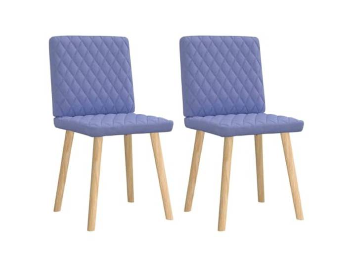 Todiikf 2er Set Esszimmerstühle Jeansblau Küchenstuhl mit Holzbeinen Bequemer Polsterstuhl im 2er Set für Küchenbereich und Esstisch im Wohnzimmer, weich gepolstert mit robusten Holzbeinen.