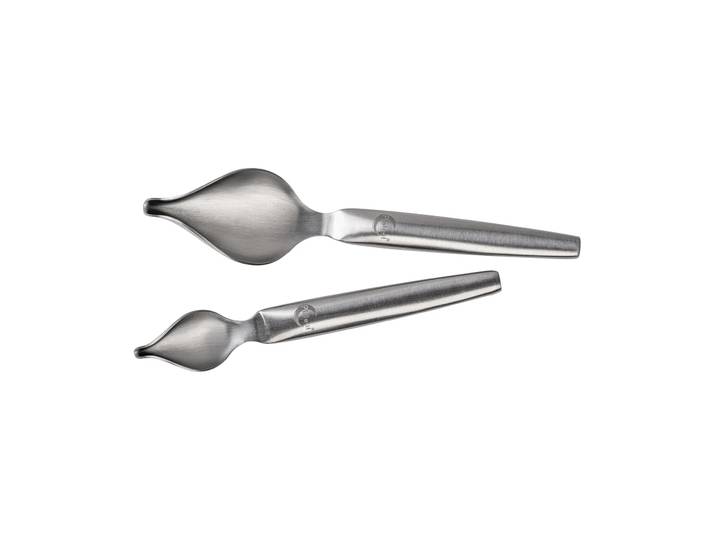 Plate It Plate-it decoratieschepjes Roestvrij staal, 2-pack