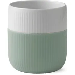 Royal Copenhagen, Tasse, 33 cl - Porcelaen/silikone - Lavgrøn