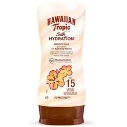 Hawaiian Tropic Silk Hydration Protective Sun Lotion Spf15 180ml