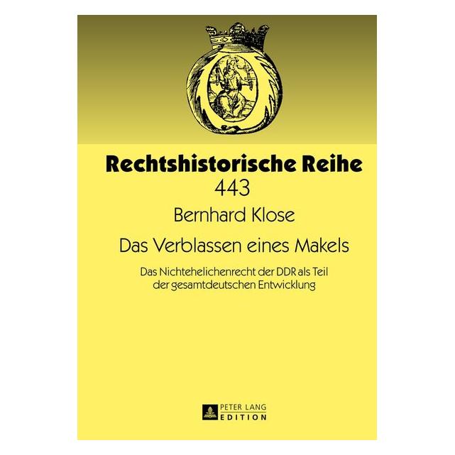 Peter Lang Das Verblassen eines Makels (Deutsch, Hardcover, Bernhard Klose) (9681090)