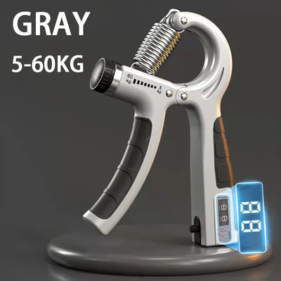 Smart Shopping Spot Adjustable Hand Grip Strengthener With Counter Forearm & Hand Exerciser For Muscle Building green