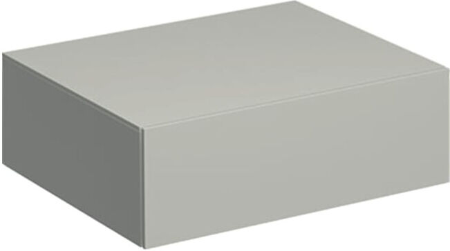 Geberit Armoire latérale Xeno2 58x20x46,2 cm, avec tiroir, mat/greige (500507001)