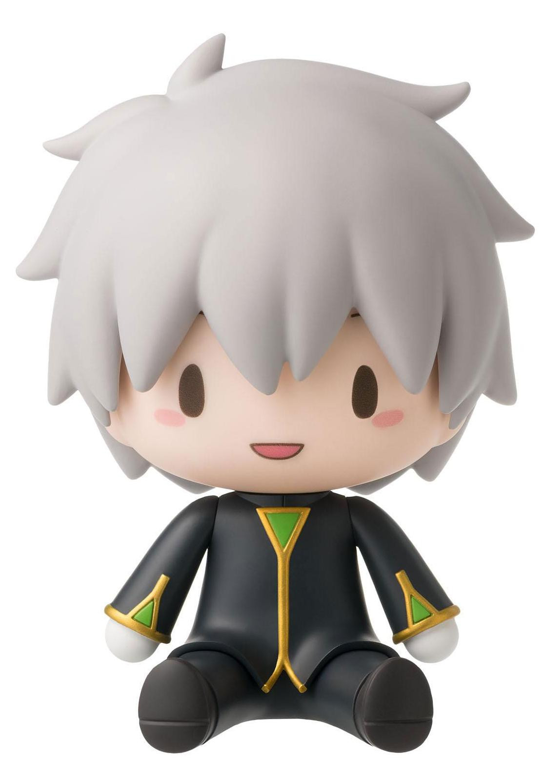 Sega Evangelion 3.0+1.0 Thrice Upon a Time Fuwa Petit Chibi figuur Kaworu in commandantenpak, 8 cm